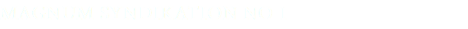 MAGNUM SYNDIKATION NO 1